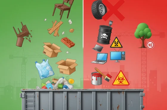 Top 10 Things You Can and Can’t Throw in a Dumpster